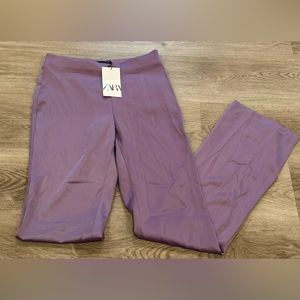 Zara.purple pants S
